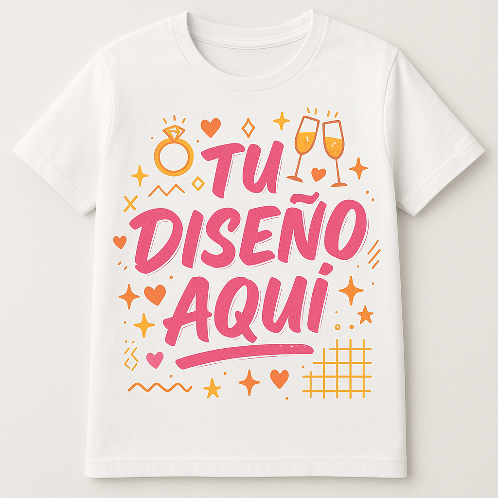 Camiseta despedida soltero personalizada