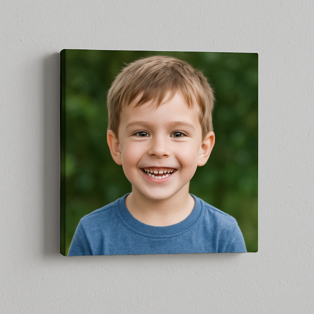 Lienzo personalizado 20 x 20 cm.