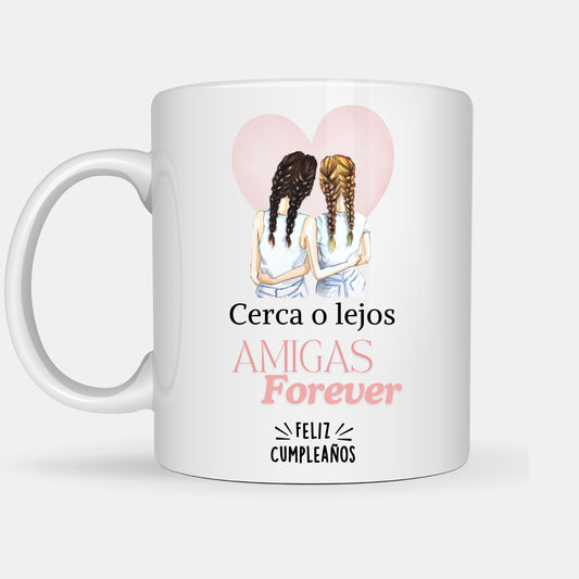 Taza "Amigas forever"