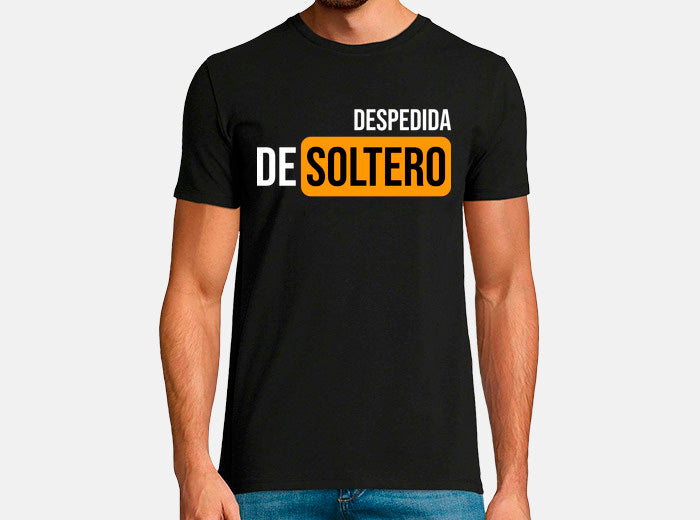 Camiseta despedida soltero personalizada