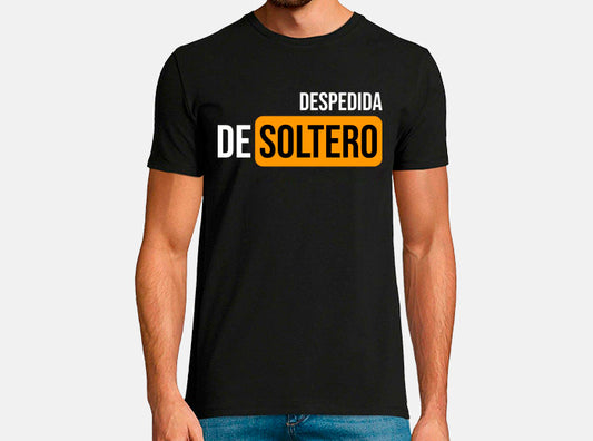 Camiseta despedida soltero personalizada